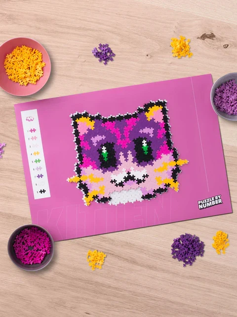 Puzzle-by-Number - Kitten (500pcs)