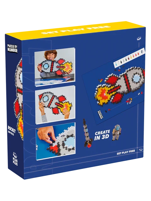 Puzzle-by-Number - Rocket (500pcs)