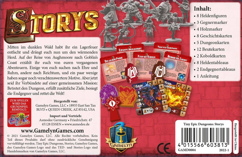 Tiny Epic Dungeons: Storys [Erw]