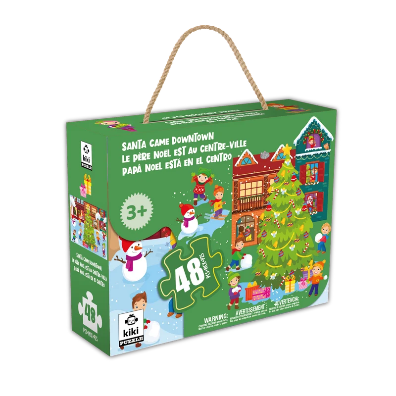 Discovery Puzzle - Santa Came Downtown (48pcs)