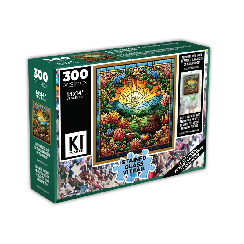 Stained Glass - Tea at Sunrise (Translucent) (300pcs)