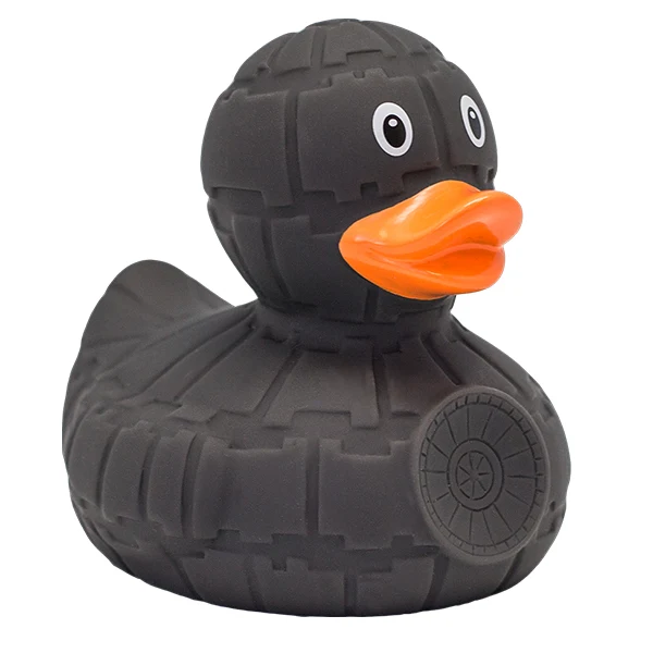 LiLaLu Badeente Grey Star