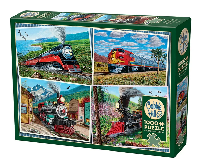 Historic Locomotives (1000pcs)