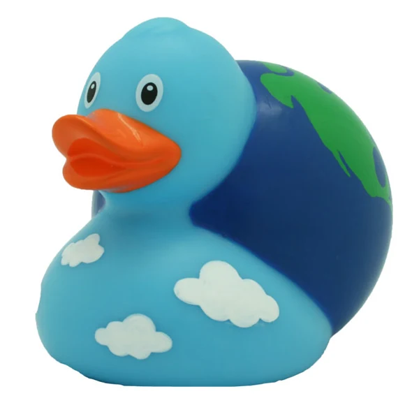LiLaLu Badeente Weltkugel