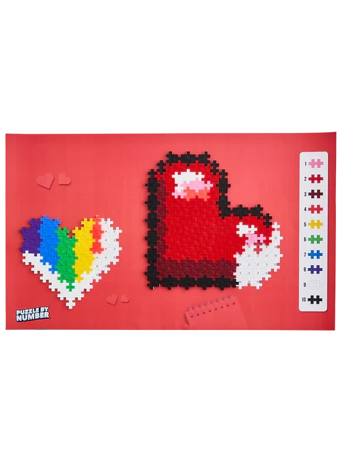 Puzzle-by-Number - Hearts (250pcs)