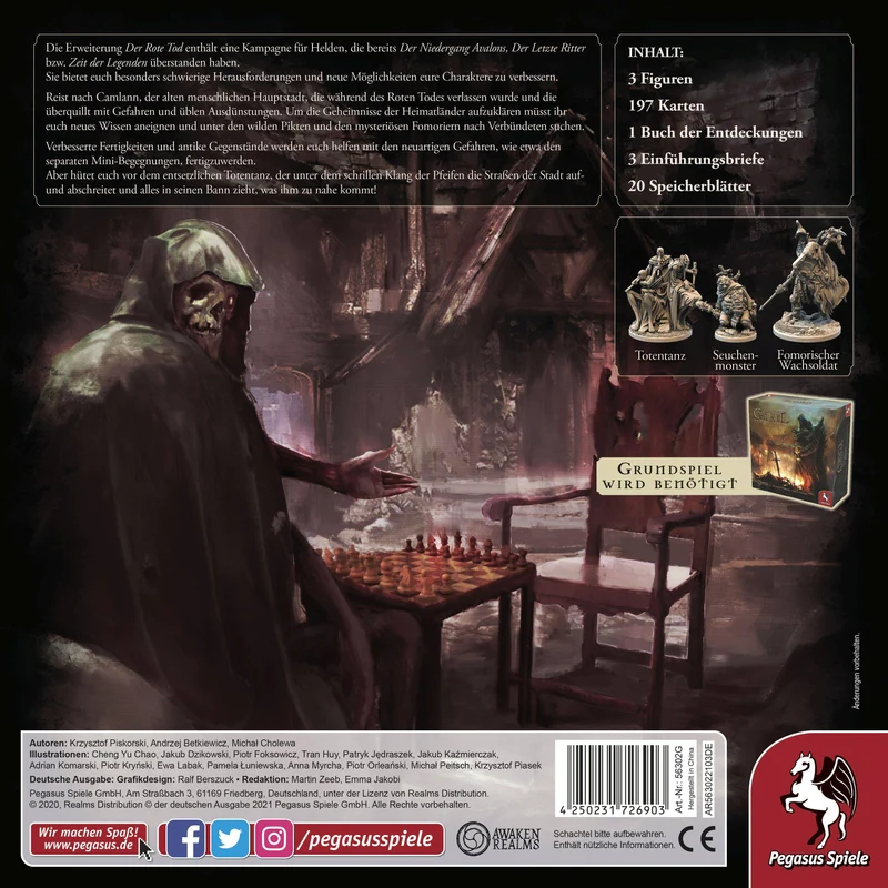 Tainted Grail: Der rote Tod [Erweiterung]