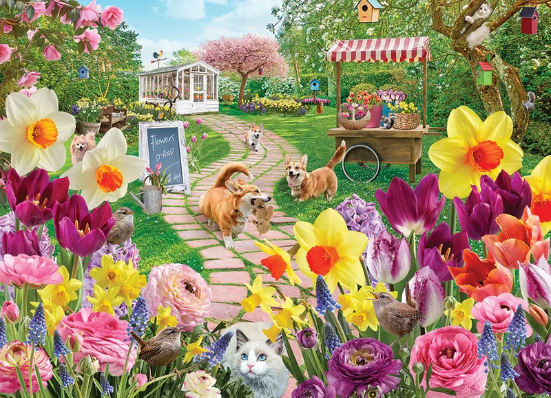 Springtime Frolic, Jo-Ann Richards (1000pcs)