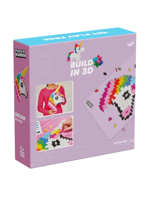 Puzzle-by-Number - Unicorn (250pcs)