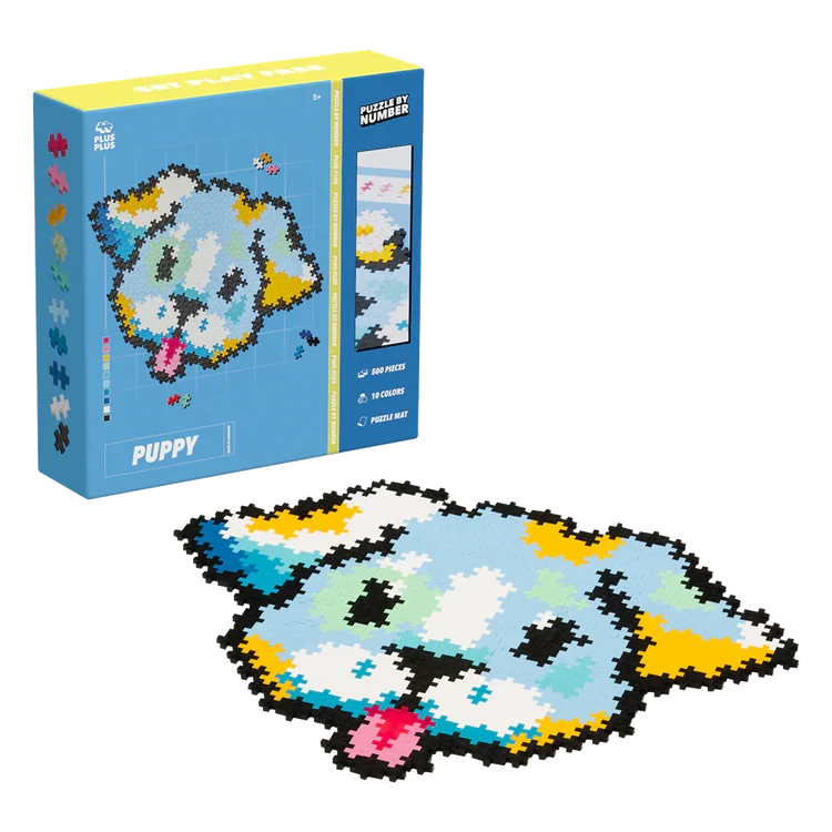 Puzzle-by-Number - Puppy (500pcs)