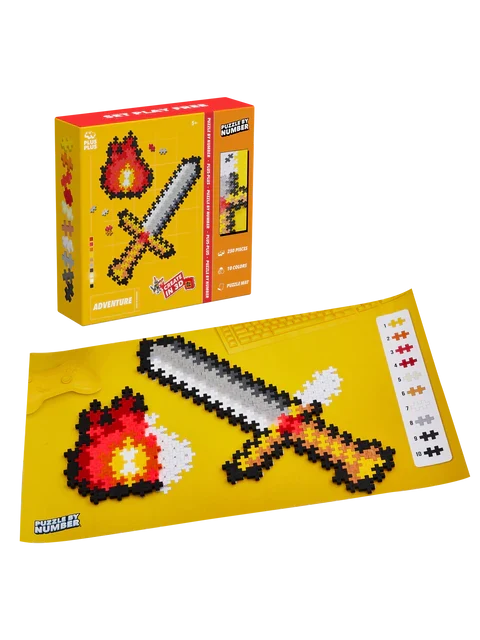 Puzzle-by-Number - Adventure (250pcs)