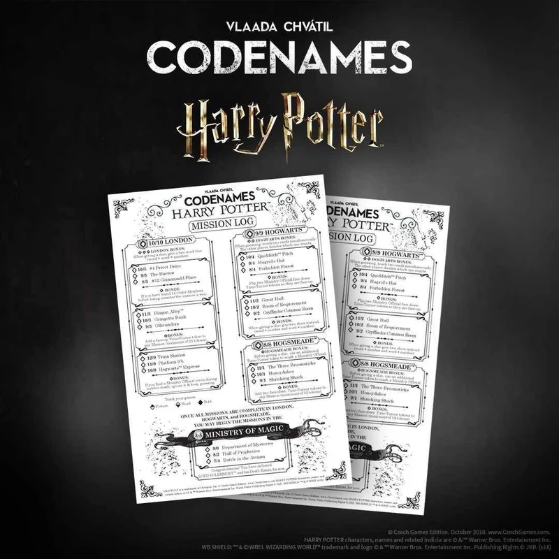 Codenames Harry Potter EN
