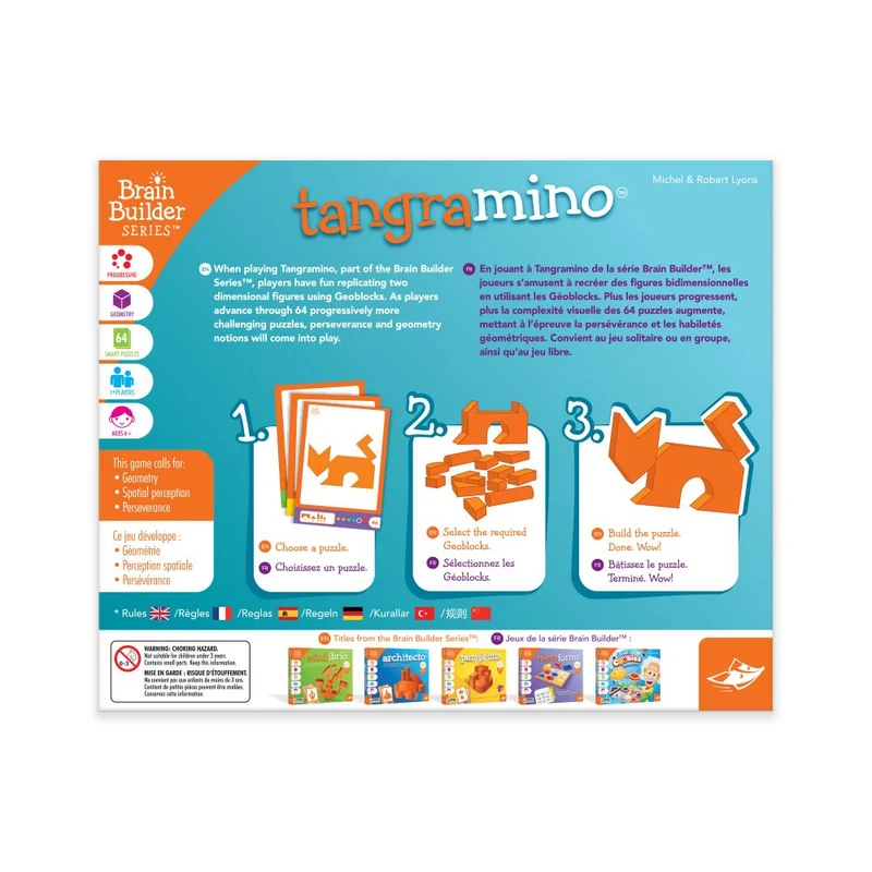 Tangramino Brain Builder Game