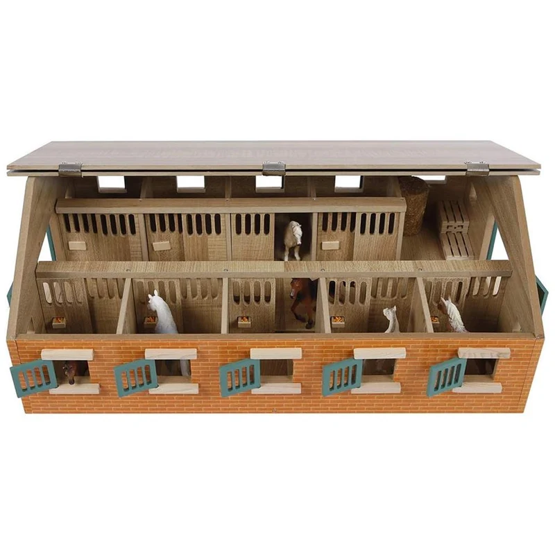 Pferdestall mit 10 Pferdeboxen