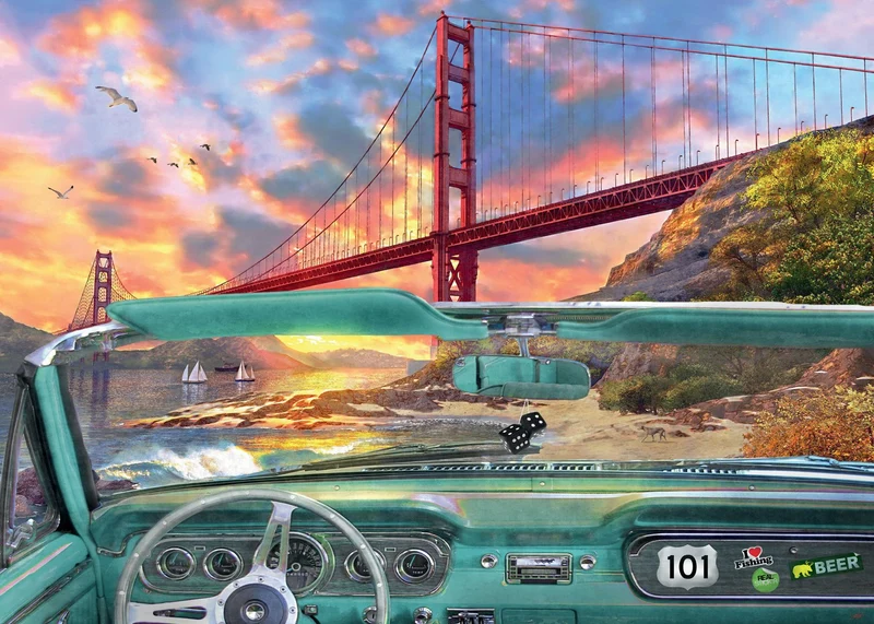 PFG Ravensburger Golden Gate (Usage/Used - PUZZLES FOR GOOD)