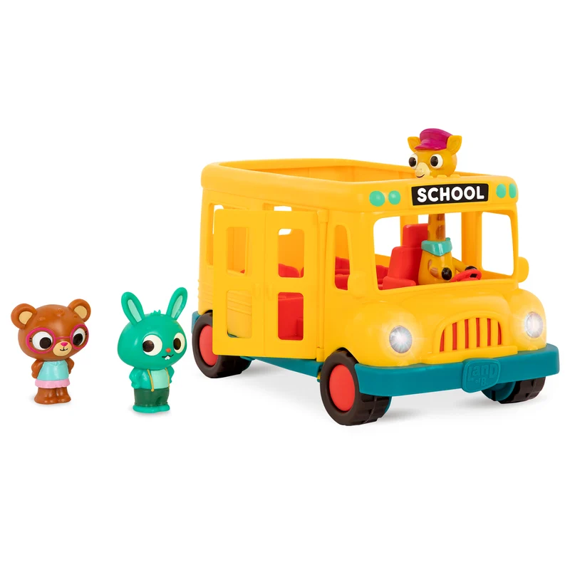 Musikalischer Schulbus mit fröhlichen Passagieren – Bonnie's School Bus