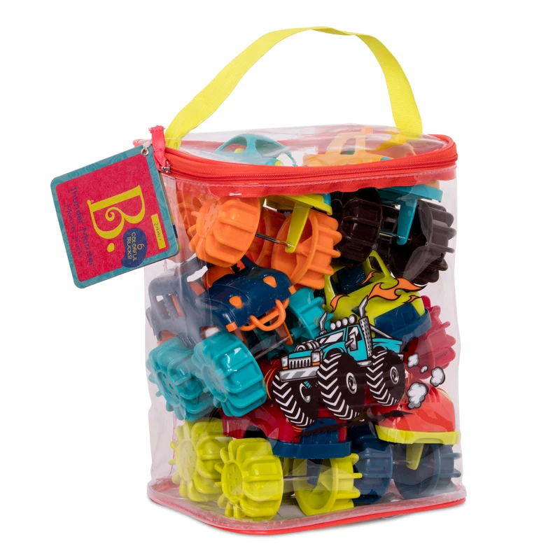 Set mit 6 Monster Trucks – Thunder Monster – Monster Trucks