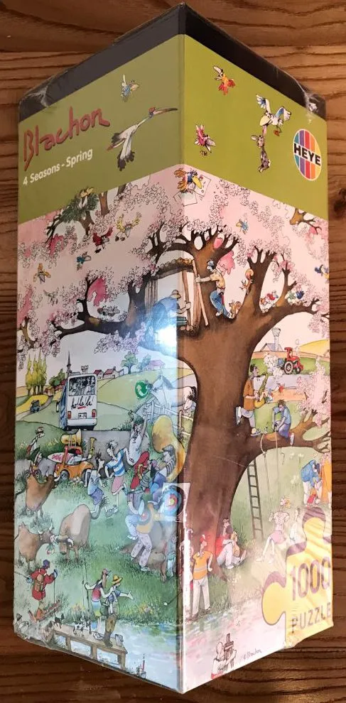 PFG 4 seasons - Spring (Triangular Box) (1000pcs) (UsageUsed – PUZZLES FOR GOOD)
