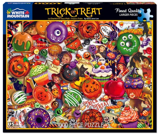 PFG Trick or Treat, Gina Lee (1000pcs) (Usage/Used - PUZZLES FOR GOOD)