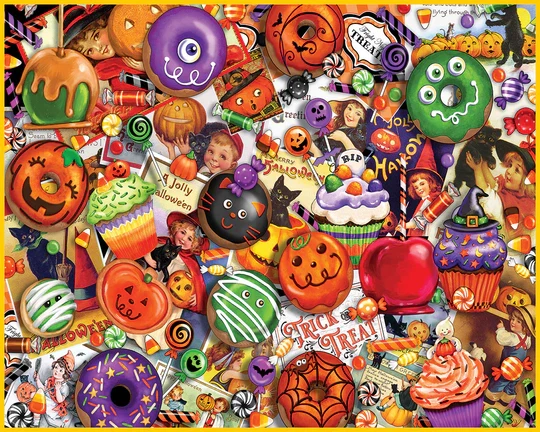 PFG Trick or Treat, Gina Lee (1000pcs) (Usage/Used - PUZZLES FOR GOOD)