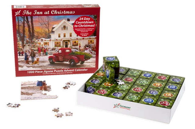 PFG Advent Calendar - The Inn at Christmas, Greg Giordano (Usage/Used - PUZZLES FOR GOOD)