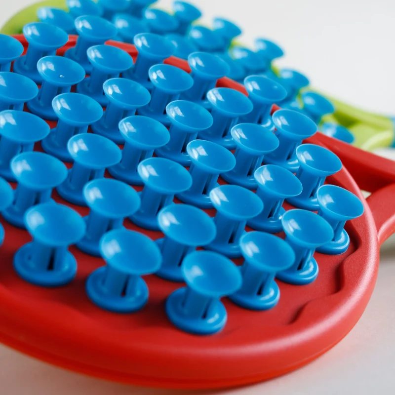 Set mit doppelseitigen Schlägern und Ball – Beach Boppers