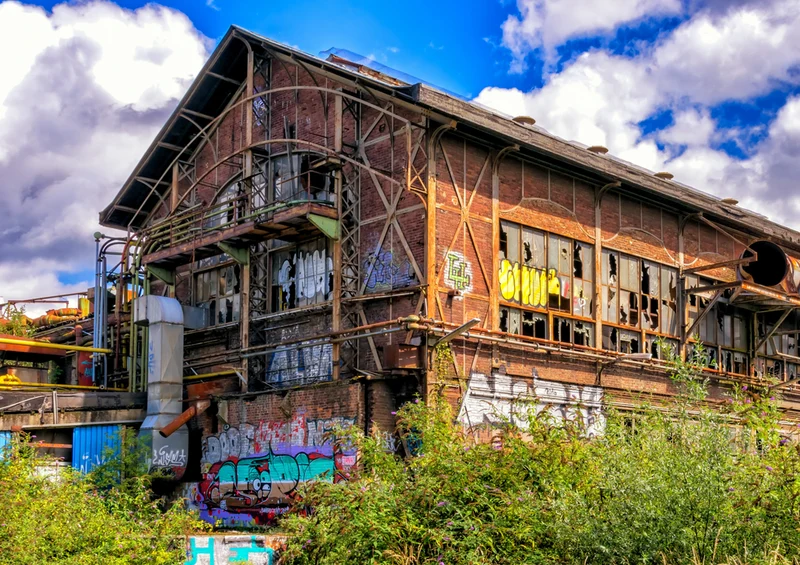 67141 Gebäude - Verlassenes Gebäude Puzzle