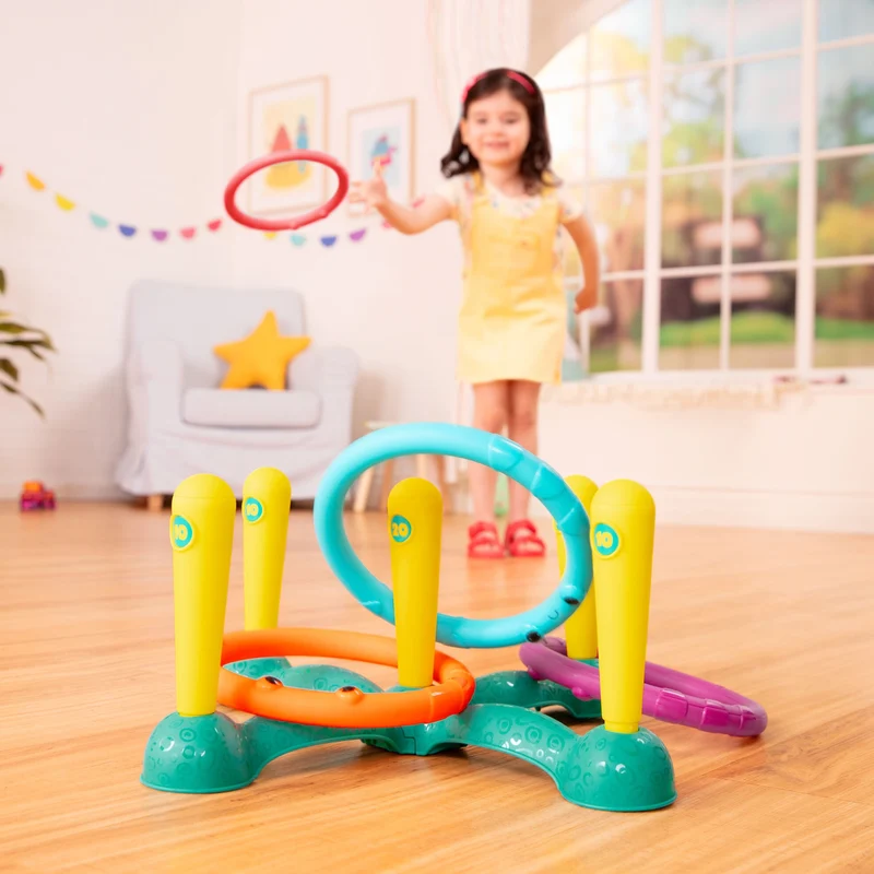 Set zum Werfen von Reifen auf ein Ziel – Sling-a-Ring Toss