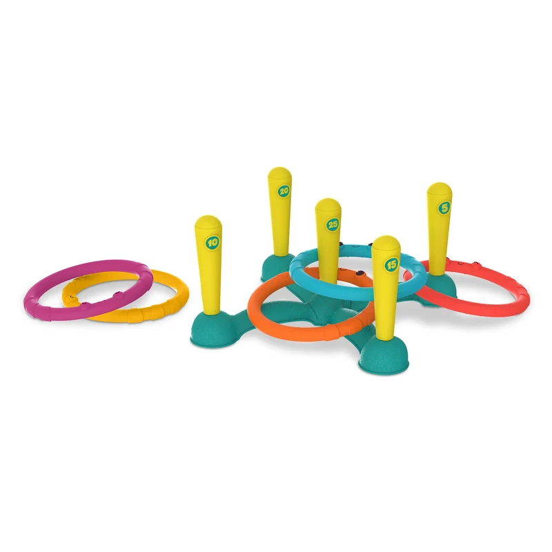 Set zum Werfen von Reifen auf ein Ziel – Sling-a-Ring Toss