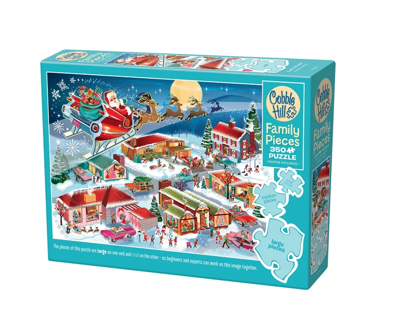 Santa's Flyby (Family Puzzle)