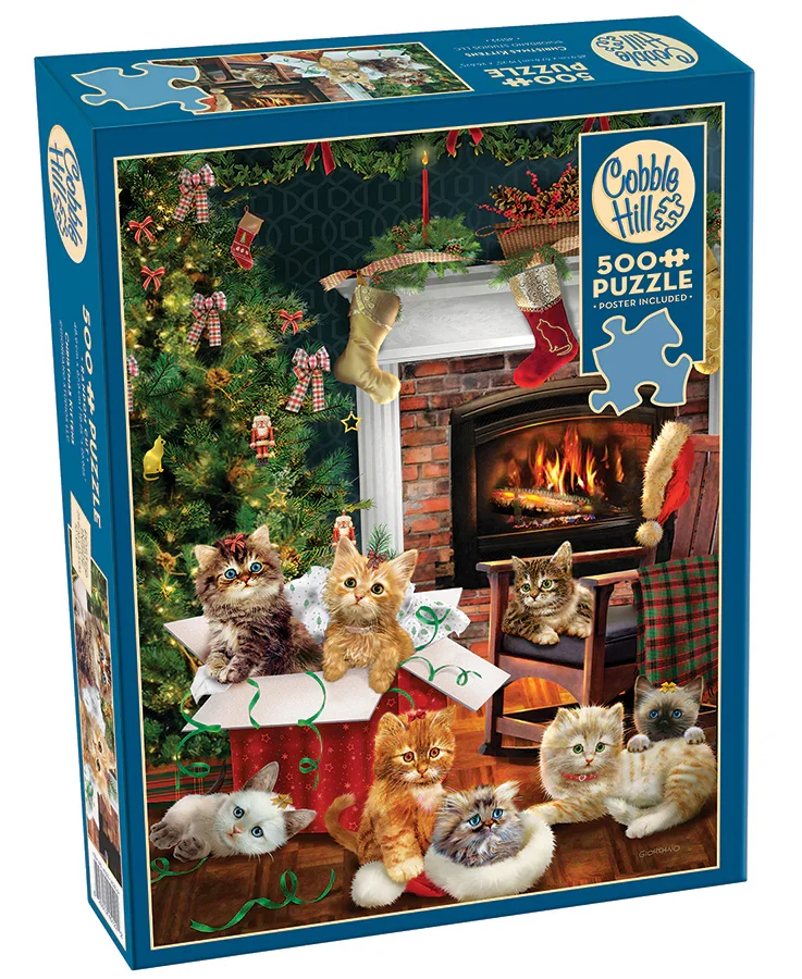 Christmas Kittens, Greg Giordano (500pcs)