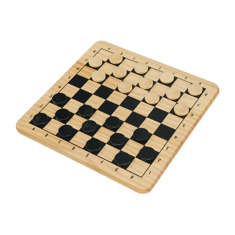 Chess & Checkers (Wood)