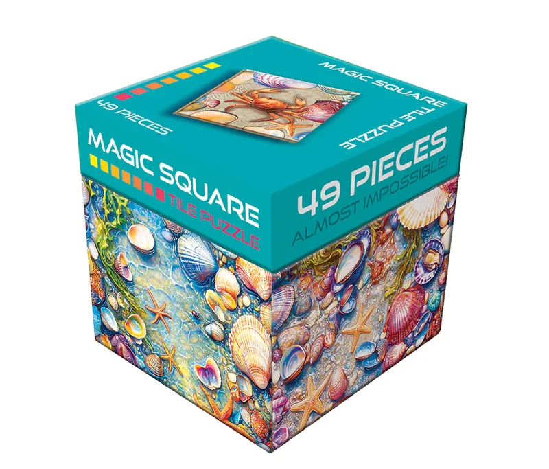 Magic Square Puzzle - Tidal Pool (49 tiles)
