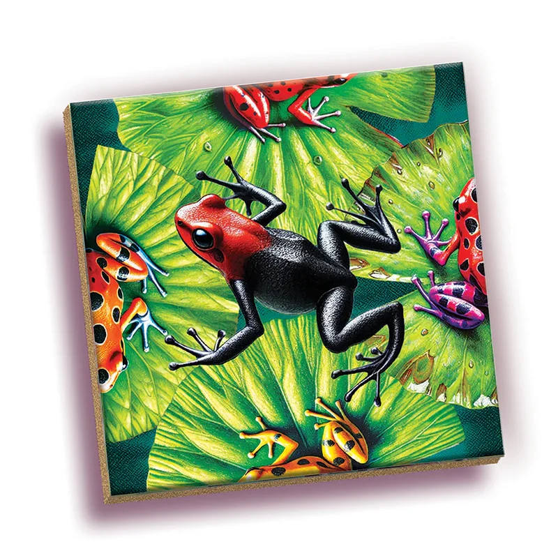 Magic Square Puzzle - FROGS (25 tiles)