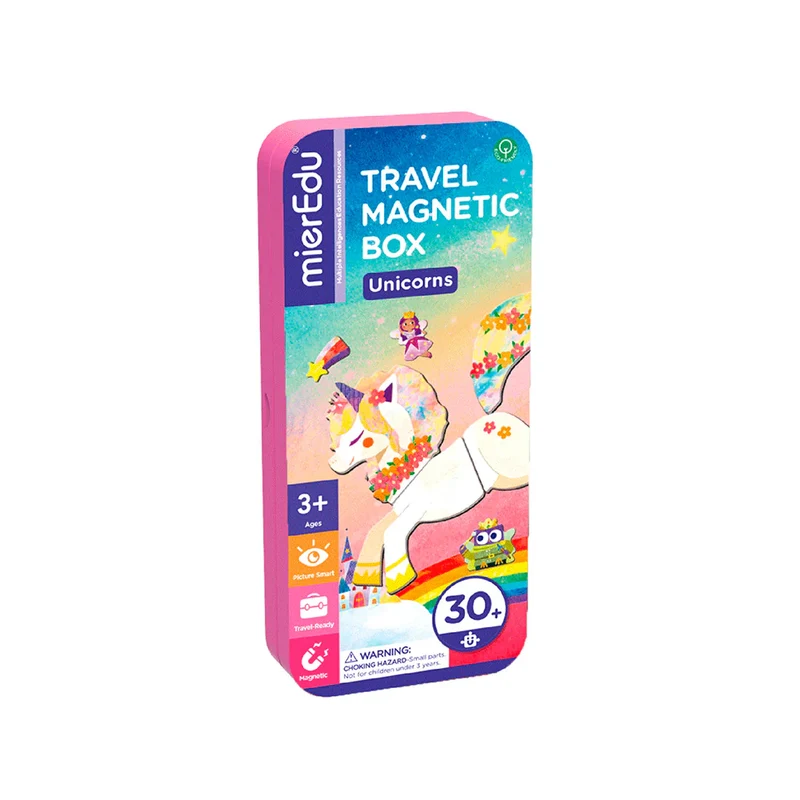 Magnetic Travel Tin - Unicorns / Licornes