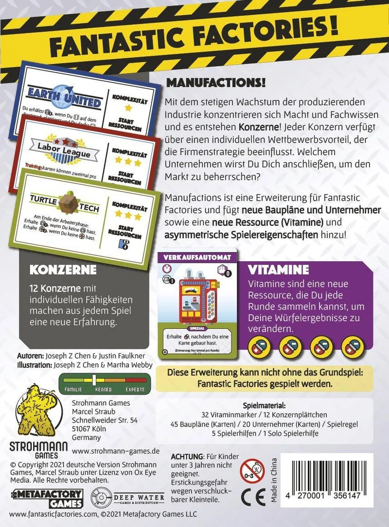 Fantastic Factories: Manufactions [Erw.]