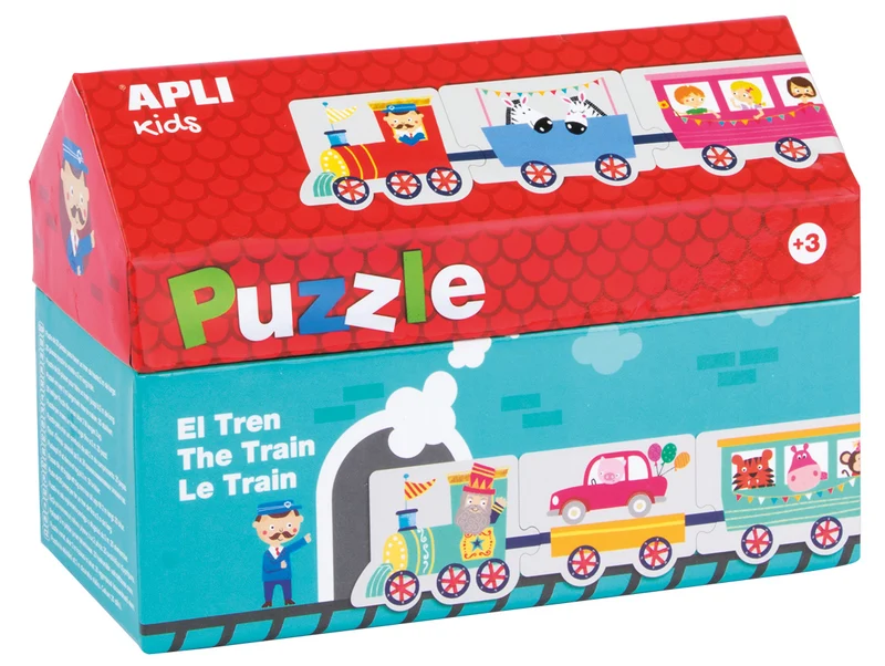 Puzzle im Kartonhaus – Zug 3+
