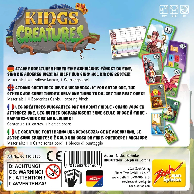 Kings & Creatures (deutsch)