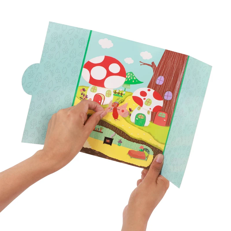 Set für kleine Insektenliebhaber mit Lupe und Aufklebern – Little Explorer