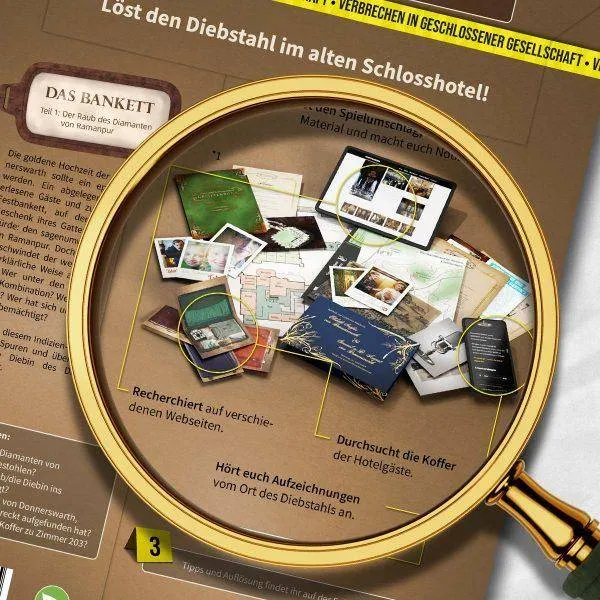 Ermittlerspiel: Das Bankett - Teil 1
