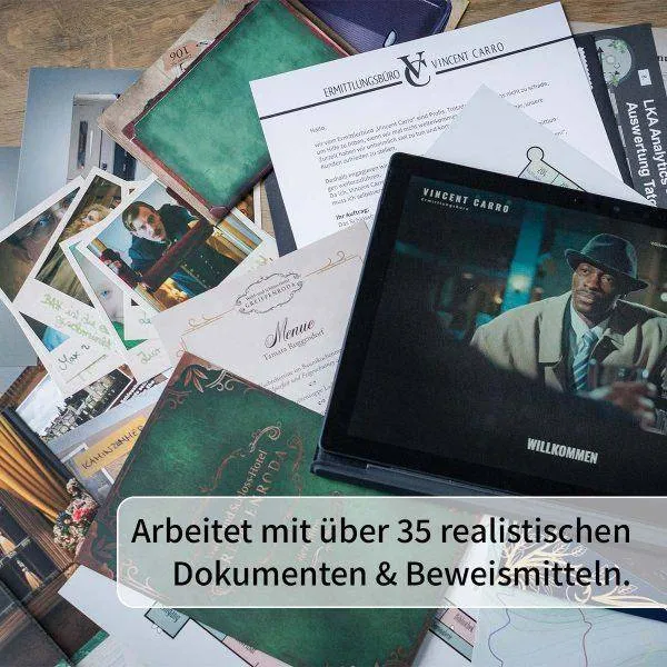 Ermittlerspiel: Das Bankett - Teil 1