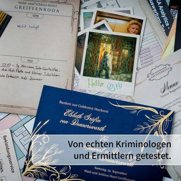 Ermittlerspiel: Das Bankett - Teil 1