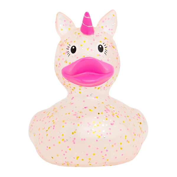 LiLaLu Badeente Konfetti Einhorn
