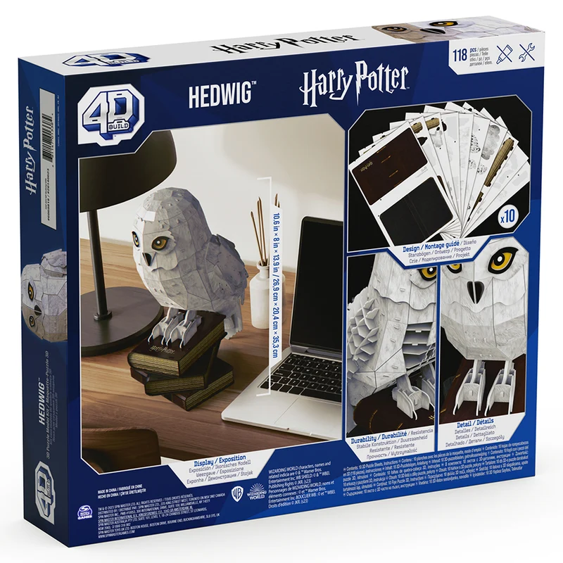 DMG 4D Build- Harry Potter - Hedwig (DAMAGED BOX)