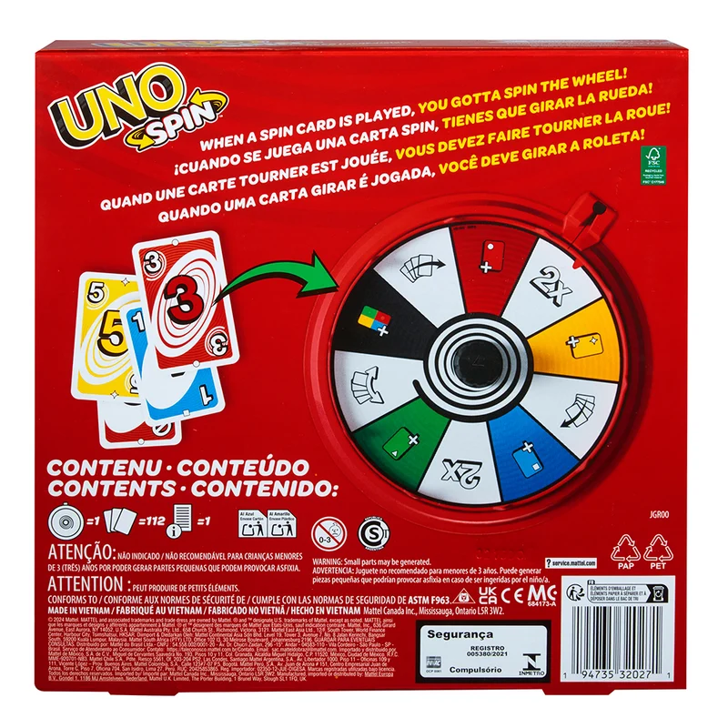 UNO - Spin Card Game
