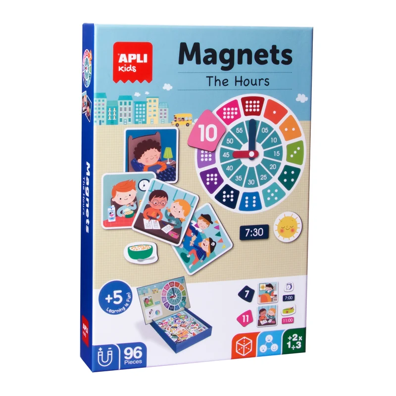 Magnetisches Puzzle – Uhren