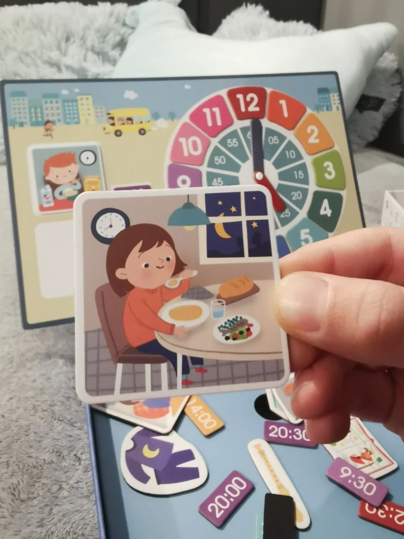 Magnetisches Puzzle – Uhren
