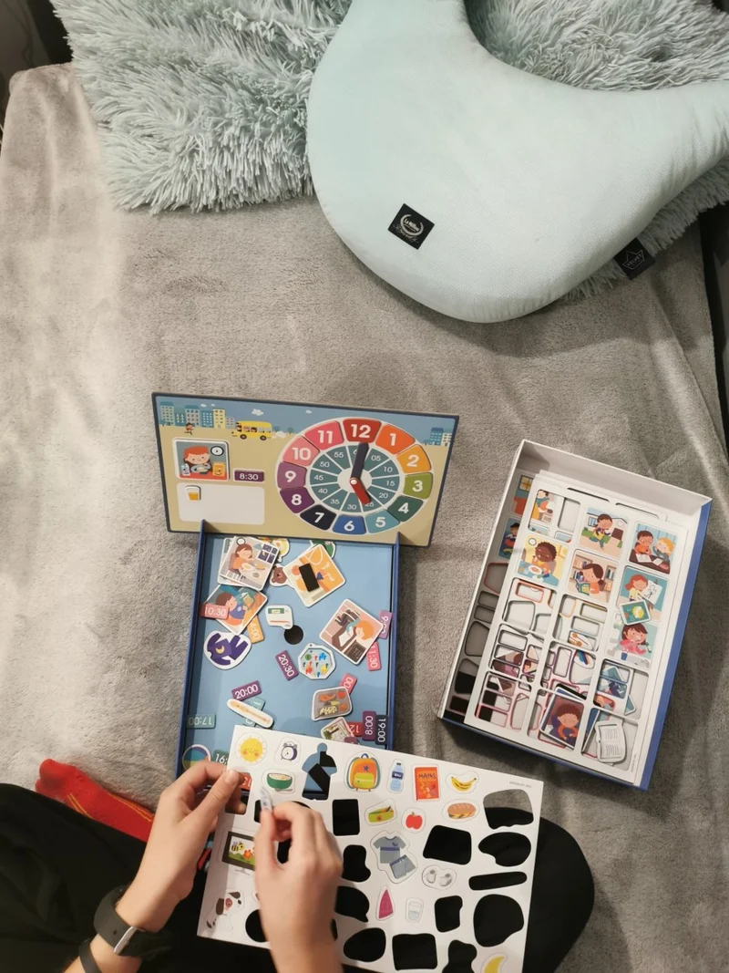 Magnetisches Puzzle – Uhren