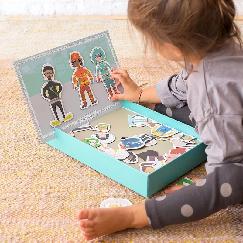 Magnetisches Puzzle – Berufe