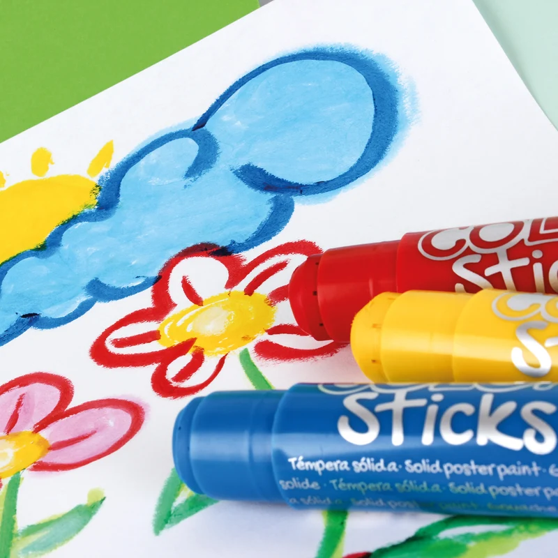 Farben in Stiftform – 6 Farben