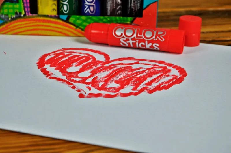 Farben in Stiftform – 6 Farben